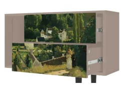 Móvel De Tv* Mueble de TV - 170х69х48 cm - T1 - Jalais Hill by Pissarro, Latte Bege