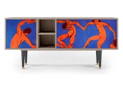 Mueble de TV - 150х69х41 cm - T5 - Jungles in Paris, Latte^ Móvel De Tv