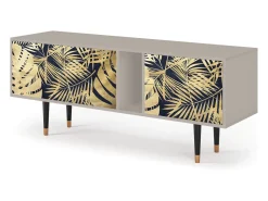 Móvel De Tv* Mueble de TV - 170х69х48 cm - T1 - Jungle Vibes, Areia Bege