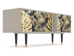Móvel De Tv* Mueble de TV - 170х69х48 cm - T1 - Jungle Vibes, Areia Bege
