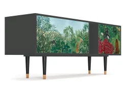 Sale Mueble de TV - 170х69х48 cm - T1 - Jungles in Paris, Antracite Cinza antracite