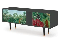 Sale Mueble de TV - 170х69х48 cm - T1 - Jungles in Paris, Antracite Cinza antracite