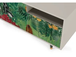 Mueble de TV - 125х56х41 cm - T7 - Jungles in Paris, Areia^ Móvel De Tv