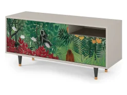 Mueble de TV - 125х56х41 cm - T7 - Jungles in Paris, Areia^ Móvel De Tv