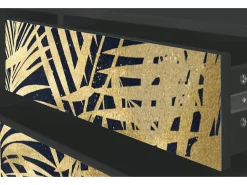 New Mueble de TV - 170х59х48 cm - T4 - Jungle Vibes, Antracite Cinza antracite