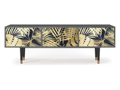 New Mueble de TV - 170х59х48 cm - T4 - Jungle Vibes, Antracite Cinza antracite