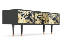 New Mueble de TV - 170х59х48 cm - T4 - Jungle Vibes, Antracite Cinza antracite