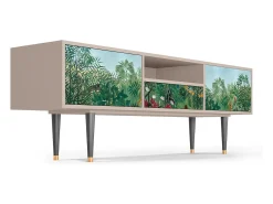 Online Mueble de TV - 170х59х41 cm - T6 - Jungles in Paris, Latte Bege
