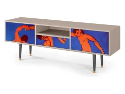 Online Mueble de TV - 170х59х41 cm - T6 - Jungles in Paris, Latte Bege
