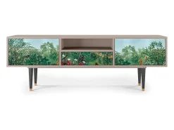 Online Mueble de TV - 170х59х41 cm - T6 - Jungles in Paris, Latte Bege
