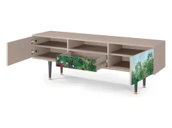 Online Mueble de TV - 170х59х41 cm - T6 - Jungles in Paris, Latte Bege
