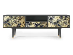 Online Mueble de TV - 170х59х41 cm - T6 - Jungle Vibes, Antracite Cinza antracite