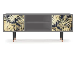 Sale Mueble de TV - 170х69х48 cm - T2 - Jungle Vibes, Cinza Cinzento