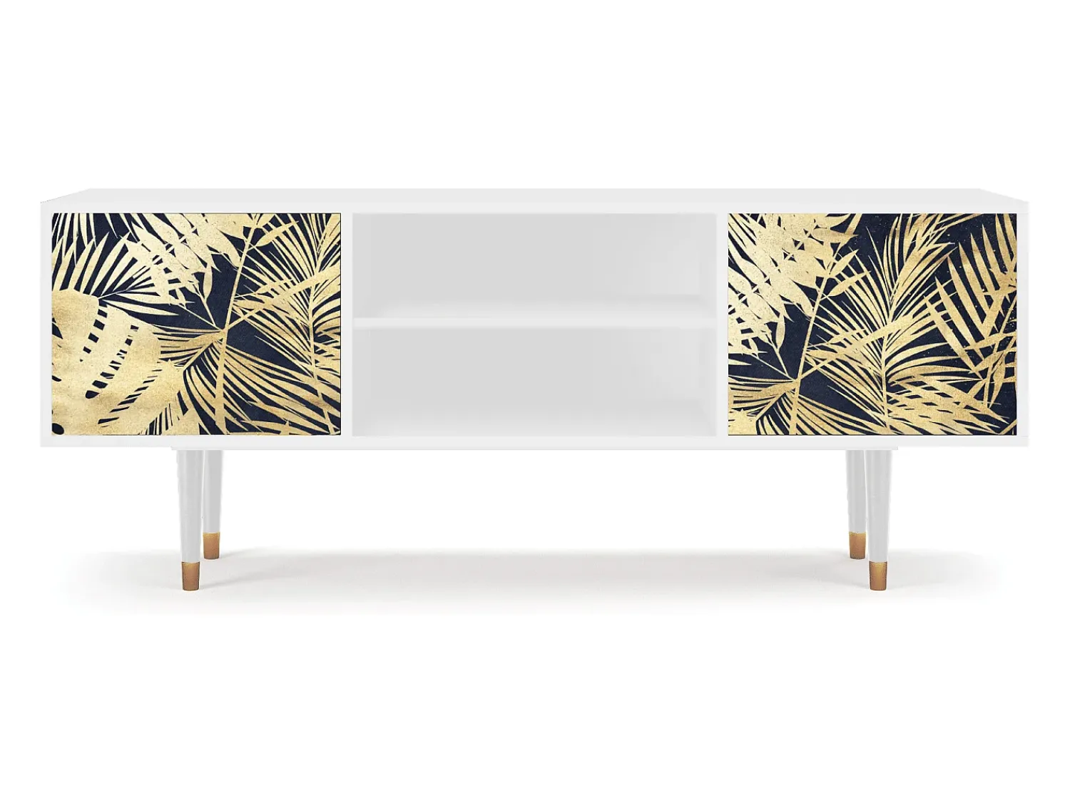 Mueble de TV - 170х69х48 cm - T2 - Jungle Vibes, Branco^ Móvel De Tv