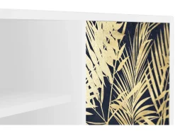 Mueble de TV - 170х69х48 cm - T2 - Jungle Vibes, Branco^ Móvel De Tv