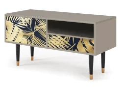Móvel De Tv| Mueble de TV - 115х59х48 cm - T3 - Jungle Vibes, Areia Bege