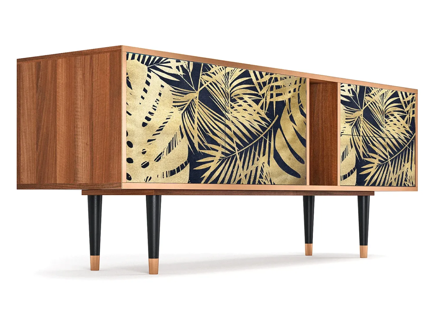 Mueble de TV - 170х69х48 cm - T1 - Jungle Vibes, Nogueira^ Móvel De Tv