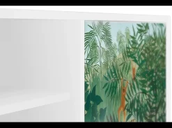 Móvel De Tv* Mueble de TV - 170х69х48 cm - T2 - Jungles in Paris, Branco Bege
