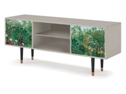 Móvel De Tv| Mueble de TV - 170х69х48 cm - T2 - Jungles in Paris, Areia Bege