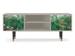 Móvel De Tv| Mueble de TV - 170х69х48 cm - T2 - Jungles in Paris, Areia Bege