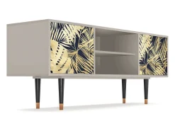 Móvel De Tv* Mueble de TV - 170х69х48 cm - T2 - Jungle Vibes, Areia Bege
