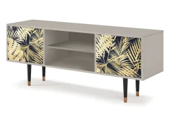 Móvel De Tv* Mueble de TV - 170х69х48 cm - T2 - Jungle Vibes, Areia Bege