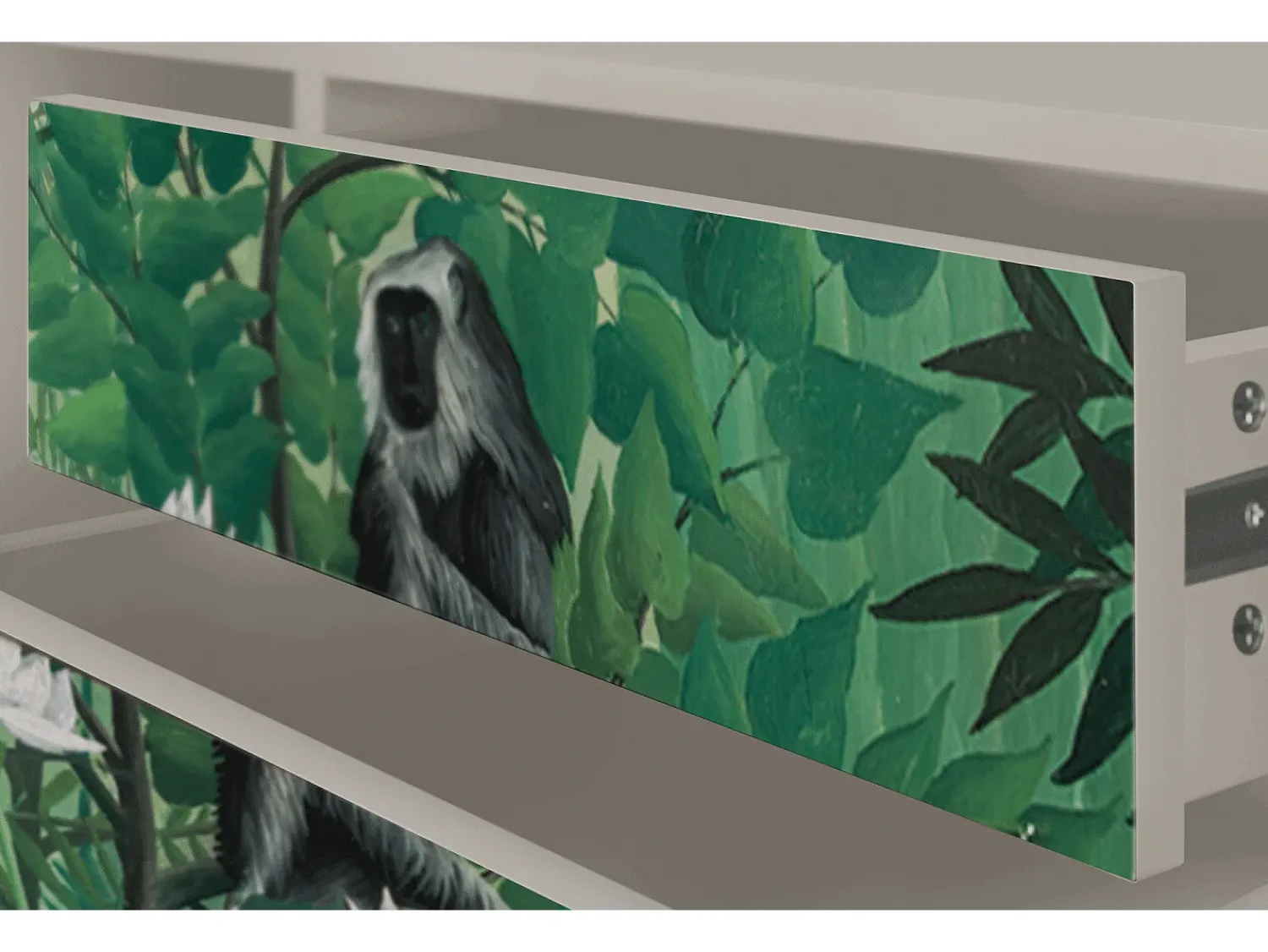 Online Mueble de TV - 170х59х48 cm - T4 - Jungles in Paris, Areia Bege