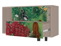 Sale Mueble de TV - 170х69х48 cm - T1 - Jungles in Paris, Latte Bege