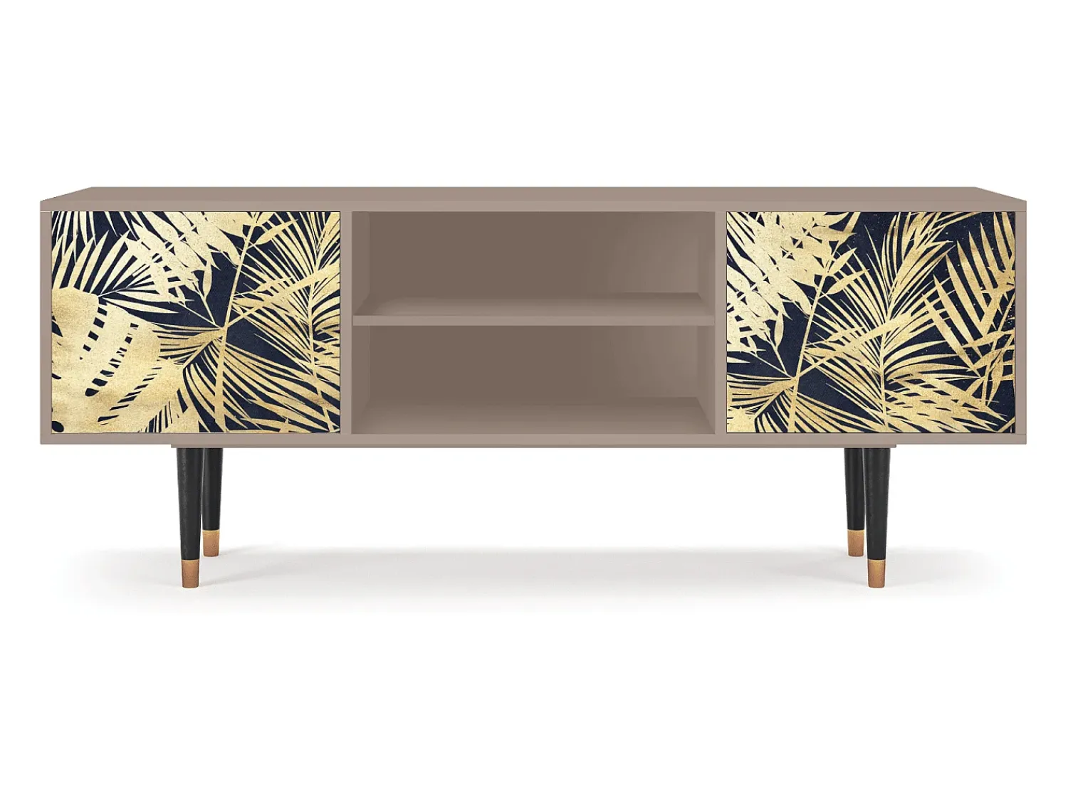 Discount Mueble de TV - 170х69х48 cm - T2 - Jungle Vibes, Latte Bege