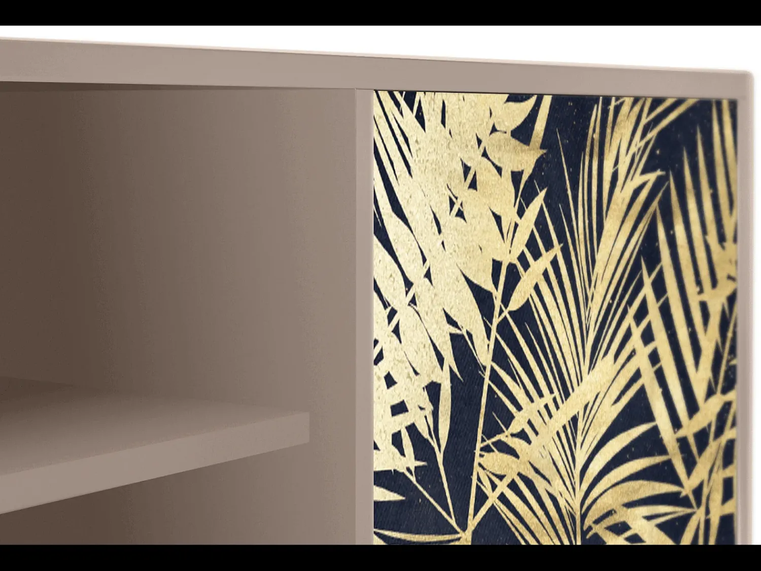 Discount Mueble de TV - 170х69х48 cm - T2 - Jungle Vibes, Latte Bege