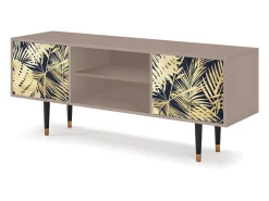 Discount Mueble de TV - 170х69х48 cm - T2 - Jungle Vibes, Latte Bege