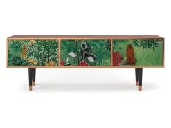 Mueble de TV - 170х59х48 cm - T4 - Jungles in Paris, Nogueira Castanho