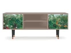 Móvel De Tv* Mueble de TV - 170х69х48 cm - T2 - Jungles in Paris, Latte Bege