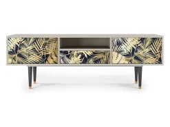 Móvel De Tv| Mueble de TV - 170х59х41 cm - T6 - Jungle Vibes, Areia Bege