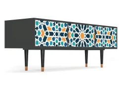 Hot Mueble de TV - 170х59х48 cm - T4 - Kaleidoscope, Antracite Cinza antracite
