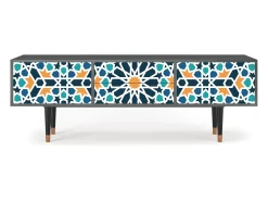 Hot Mueble de TV - 170х59х48 cm - T4 - Kaleidoscope, Antracite Cinza antracite