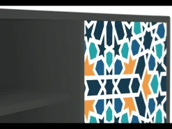 Móvel De Tv| Mueble de TV - 170х69х48 cm - T2 - Kaleidoscope, Antracite Cinza antracite