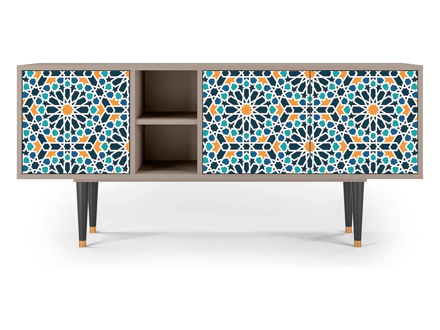 Mueble de TV - 150х69х41 cm - T5 - Kaleidoscope, Latte^ Móvel De Tv