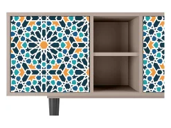 Mueble de TV - 150х69х41 cm - T5 - Kaleidoscope, Latte^ Móvel De Tv