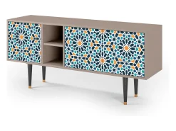 Mueble de TV - 150х69х41 cm - T5 - Kaleidoscope, Latte^ Móvel De Tv