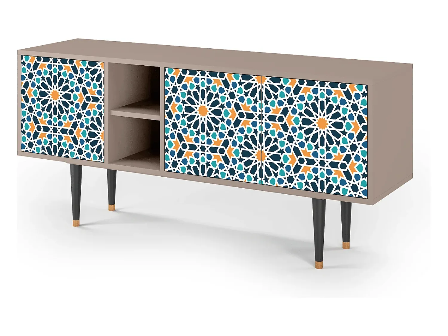 Mueble de TV - 150х69х41 cm - T5 - Kaleidoscope, Latte^ Móvel De Tv