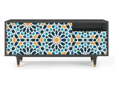Móvel De Tv* Mueble de TV - 125х56х41 cm - T7 - Kaleidoscope, Antracite Cinza antracite