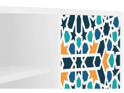 Discount Mueble de TV - 170х69х48 cm - T2 - Kaleidoscope, Branco Bege