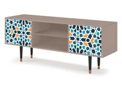 Móvel De Tv| Mueble de TV - 170х69х48 cm - T2 - Kaleidoscope, Latte Bege