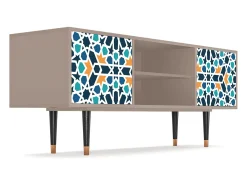 Móvel De Tv| Mueble de TV - 170х69х48 cm - T2 - Kaleidoscope, Latte Bege