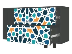 Outlet Mueble de TV - 170х69х48 cm - T1 - Kaleidoscope, Antracite Cinza antracite