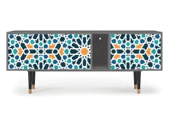 Discount Mueble de TV - 170х69х48 cm - T1 - Kaleidoscope, Cinza Cinzento