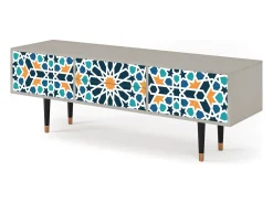 Móvel De Tv| Mueble de TV - 170х59х48 cm - T4 - Kaleidoscope, Areia Bege