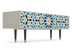 Móvel De Tv| Mueble de TV - 170х59х48 cm - T4 - Kaleidoscope, Areia Bege