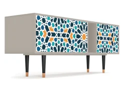 Móvel De Tv| Mueble de TV - 170х69х48 cm - T1 - Kaleidoscope, Areia Bege